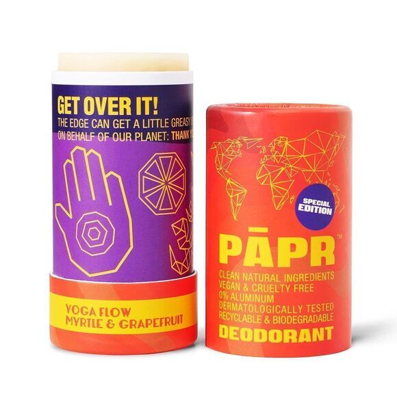 Premium Vegan Deodorant In Recyclable Paper, Odor Protection For Sensitive Skin